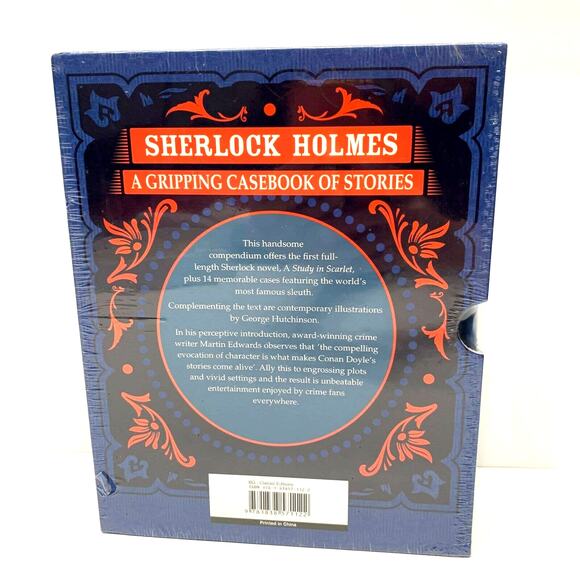 Sherlock Holmes A Gripping Casebook of Stories Hardcover Sir Arthur Conan Doyle - Picture 6 of 6